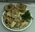 Chicken Sacos With Jicama Pasta 